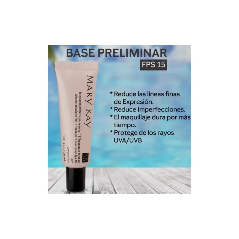 Base Para Maquillaje Fps 15 Mary Kay 29ml Tono Na