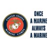 Mitchell Proffitt United States Marine Corps Crest - Once a