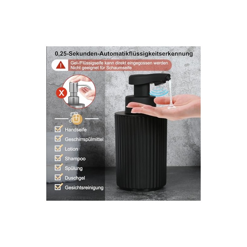 Phneems Soap Dispenser Automatic Electric Automatic Soap Dispenser with Sensor