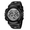 Senors Men's Digital Sports Wristwatch, 50 Meters Waterproof, Fashionable, Multifunctional,