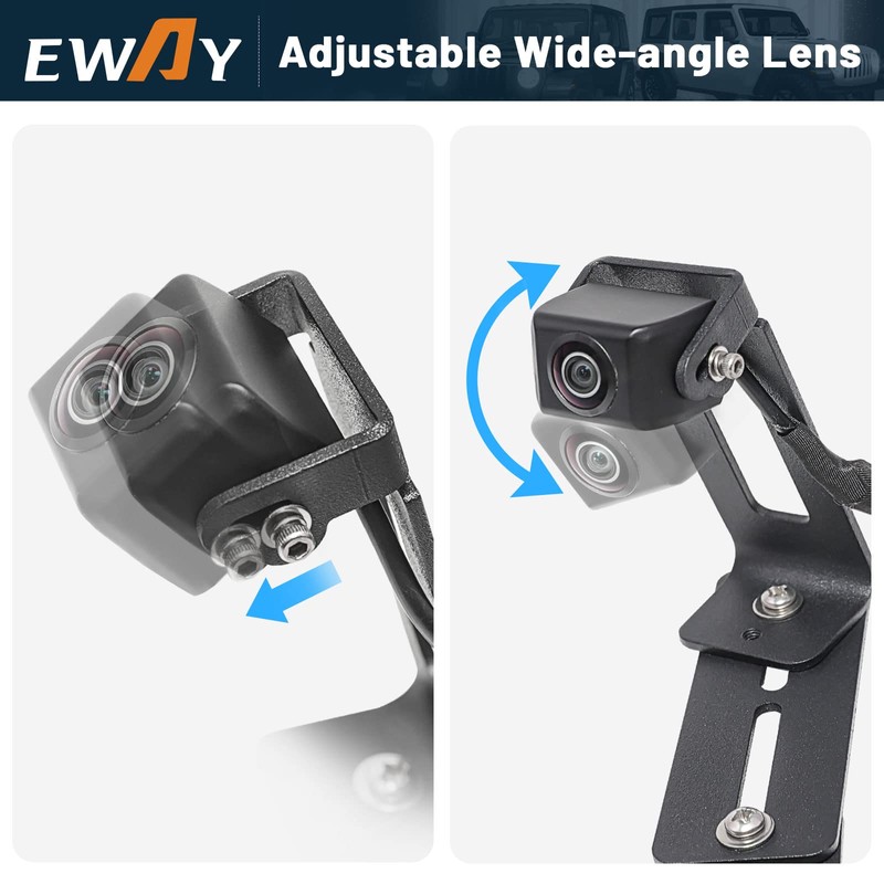 EWAY Light 2.0 Spare Tire Reverse Backup Camera for Jeep