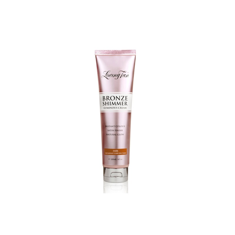 Loving Tan Bronze Shimmer Luminous Cream 120ml, Ultra Dark
