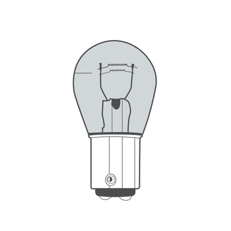 Red Brake Light Lamp 21 Watt PR21 W Baw15S 12