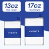 Hydrte | The Flat Water Bottle | Leakproof Flat Water