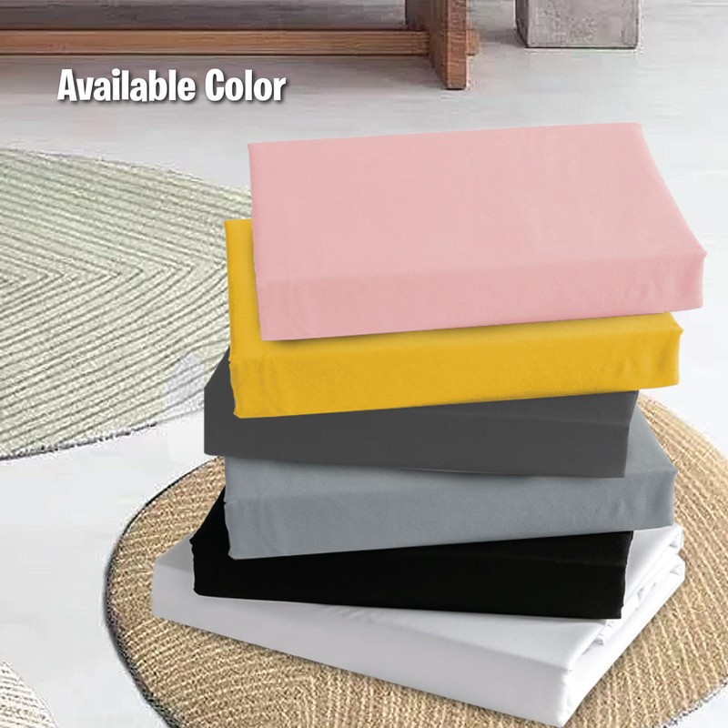 Ev Dekor Single Fitted Sheet Soft 100% Microfiber 40cm extra