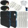 16 Pack Aquarium Filter Media Set Replacement for Penn-Plax Cascade