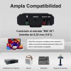 Micrófono Inalámbrico WinMix A1-2 Solapa y Diadema 2 Bodypack Negros