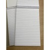 3 x Shorthand Notepads Notebook Pad Ruled Top Wiro Spiral