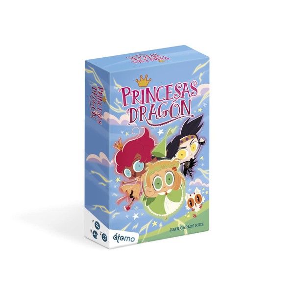 Atomo Games Princess Dragons Family Card Game Dragon Princesses Card