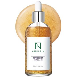 AMPLE:N Peptide Shot 2X Ampolla – Suero facial concentrado intensivo que desafía la edad con hilos peptídicos – Borra las arrugas y mejora la firmeza 