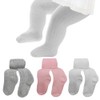 Baby Toddler Girls Tights Seamless Cable Knit Cotton Leggings Pants
