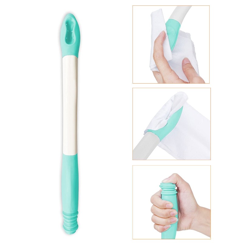 JJHREI Bottom Wiping Aid - Long Reach Comfort Wipe -