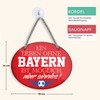 schilderkreis24 Tin Sign Football Sign "Ein Leben ohne Bayern ist