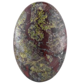 SUNYIK Polished Love Heart Soap Palm Stone Set, Healing Crystal Pocket Worry Energy Stones with Gift Box for Christmas, Dragon Blood Stone