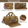 Rexmica 14-Inch Tool Bag with Anti-friction Bottom, Hand Tool Storage