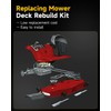 OCPTY Lawn Mower Deck Rebuild Kit, Mower Blade Rebuild Kit