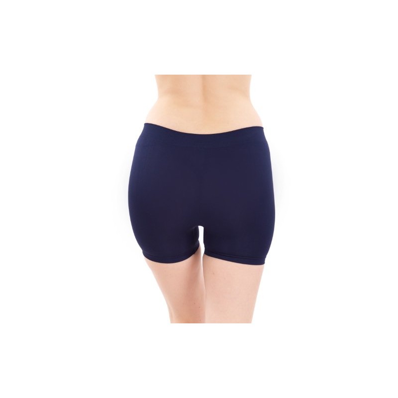 MOPAS Basic Solid Biker Short Spandex Yoga Leggings (12 inch,