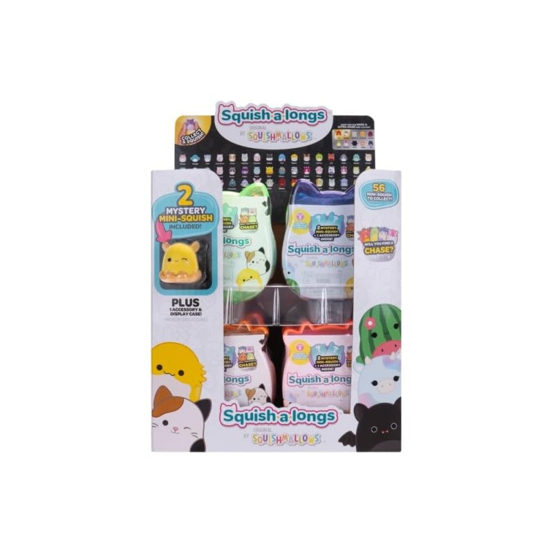 Squish-a-longs by Squishmallows - Mystery (1 Pack Chosen at Random)