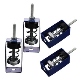 Gatuida 4pcs Ceiling Vibration Damping Hanger Strong Vibration Mount for Suspended Systems Shock Absorber Isolators for Home Commercial Use