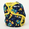 One Size Cloth Diaper Cover Snap with Double Gusset (Rocket)