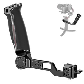 NEEWER RS4 RS3 RS2 Gimbal Sling Handle, Handle with NATO Clamp and QD Sockets, Compatible with DJI RS4 RS4 Pro RS3 RS3 Pro RS2 for Low Angle Shooting, Max Load: 22lbs/10kg, GA020