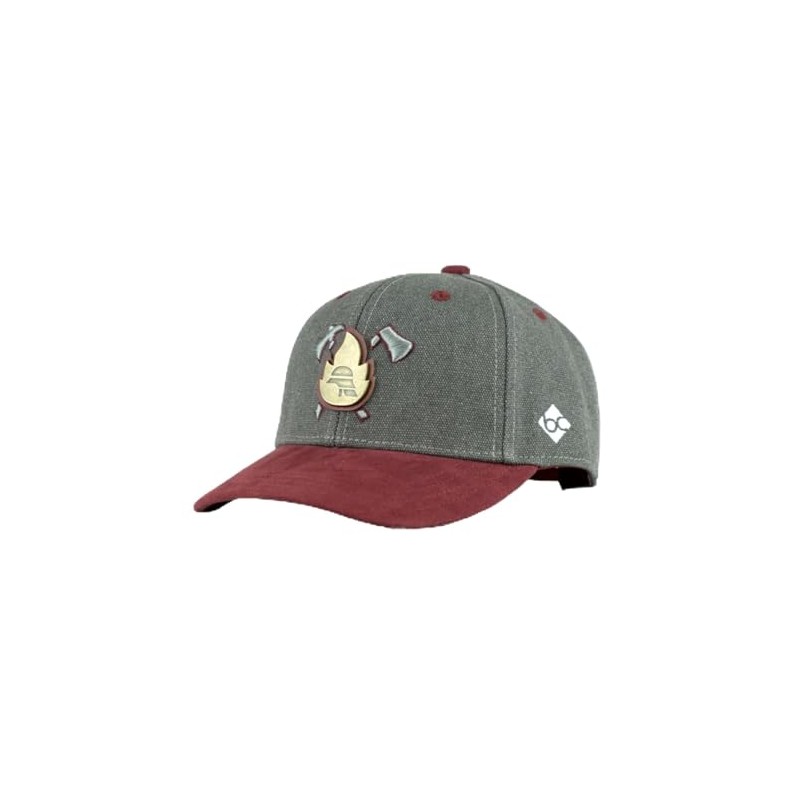 Bavarian Caps Ki-Cap Fire Brigade Dark Grey, darkgray, Unit size