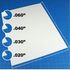LITKO 8x10-inch Polystyrene Flexible Craft Sheets | Plasticard | Styrene