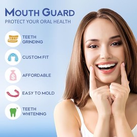 Protector bucal para rechinar dientes por la noche, protectores nocturnos para rechinar dientes, protectores bucales para rechinar dientes, protectore