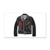 CafePress Leather Jacket Rectangle Car Bumper Magnet