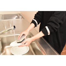 seiei 18855 Arm Clips to Prevent Sleeves from Slipping, Set of 2, Easy to Install, When Washing, Face Washing, One-Touch
