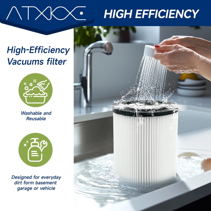 ATXKXE VF4000 General Standard Replacement Filter for 72947 Wet Dry