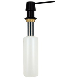 Westbrass Heavy Duty Kitchen Sink Soap/Lotion Dispenser, Oil Rubbed Bronze, D2171-12