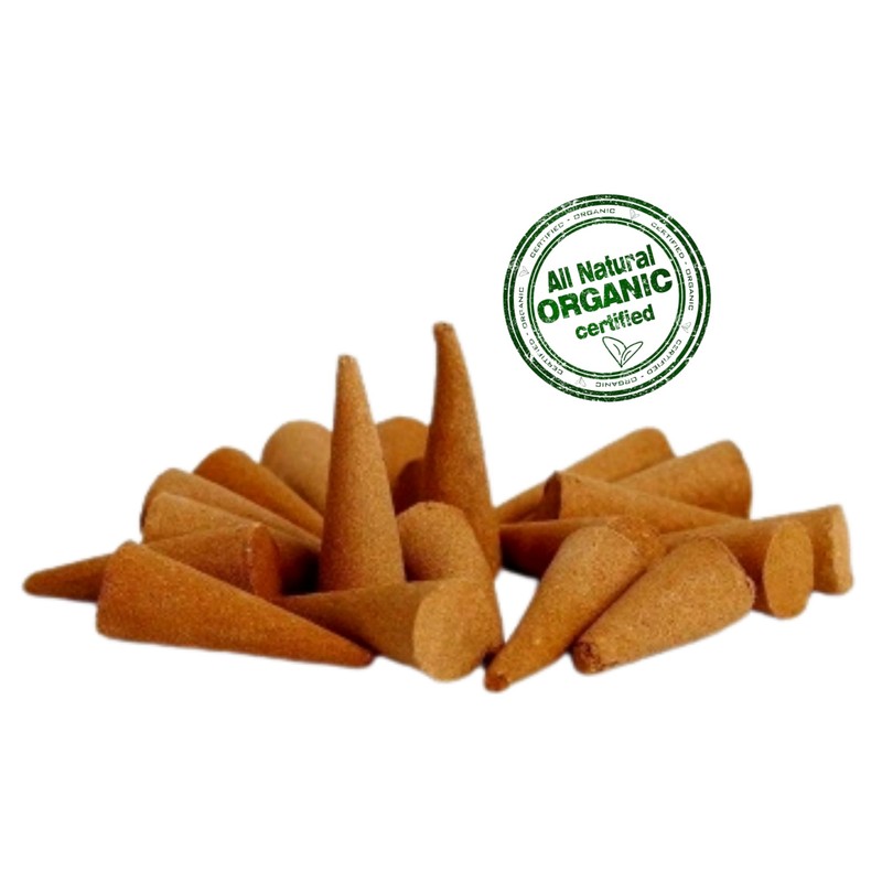 Raslok 100% Natural & Pure Incense Cones | Home Made
