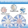 2 Pack Spin Mop Replacement Head - 40% More Cleaning