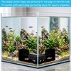 LQMBABY Fish Tank Decor Aquarium Cave - 2-Hole Aquarium Tunnel