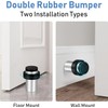 Door Stopper, 65mm Floor Mount Door Stop, Stainless Steel, Cylindrical
