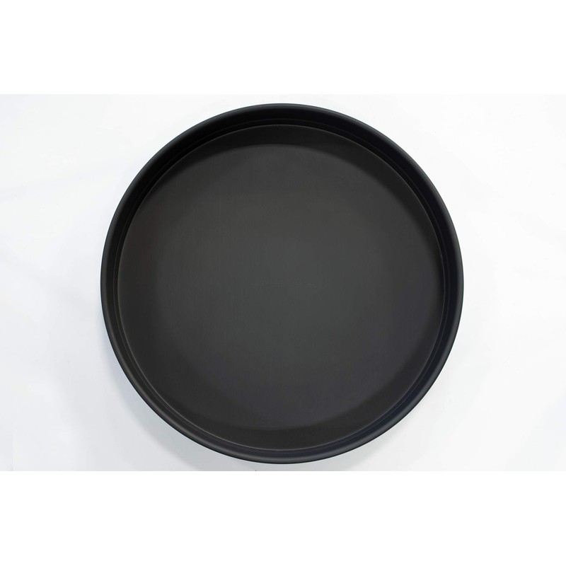 LloydPans 14x2.25, Pre-Seasoned PSTK, Self-Stacking Deep Dish Pizza Pans, Dark