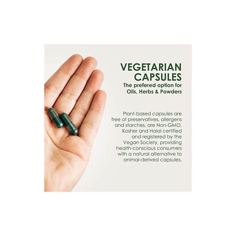 Capsuline Clear Size 00 Empty Vegetarian Capsules by Capsuline -