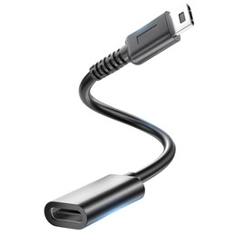 TriverseTech USB-C to DS Lite Charger Adapter | Compatible with USB-C to C & USB-A to C Cables