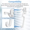 Clips for Hunter Douglas Blinds, 12Pcs Clear Valance Clips Replacement