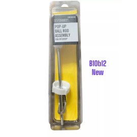 Everbilt Bathroom Replacement Pop-Up Ball Rod in Chrome Grey 1006 959 208