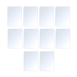 Nirxxiy 10PCS Double-Sided Adhesive Pads, Two Sided Pre-Cut Rectangle Tape, for Fixed Installation, for Wall Hanging, Strong Non-Perforated Non-Marking Fixing Paste.