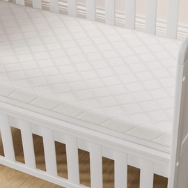 Restorology Baby Infant Crib Mattress Breathable Extra Thick Super Soft Baby Anti Allergy Waterproof With Removable Washable Cover Made In UK (80.5 x 36.5 x 5 cm)