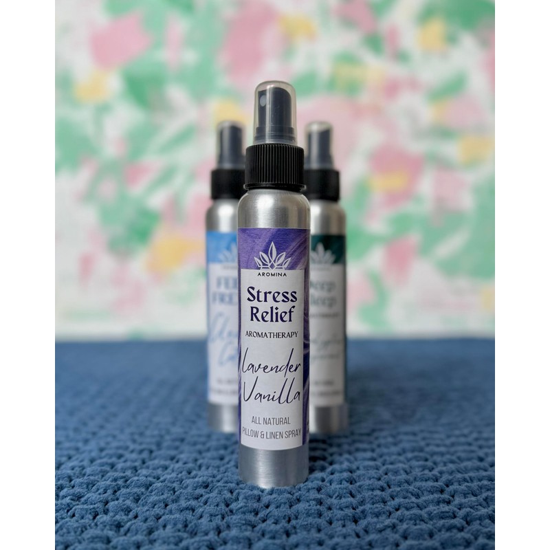 Aromatherapy pillow & linen spray (Lavender Vanilla)