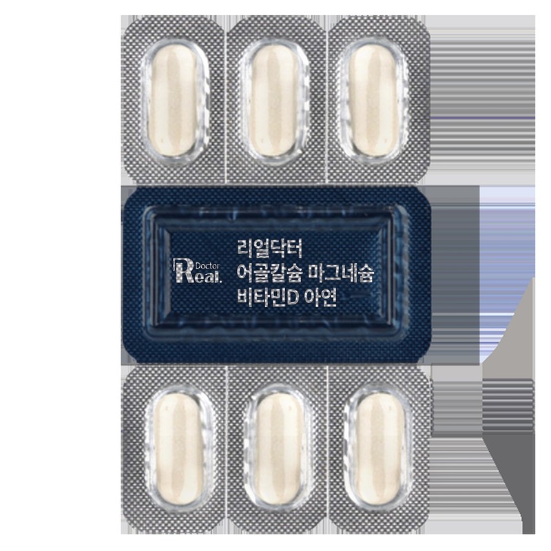 Real Doctor Fish Bone Calcium Magnesium Vitamin D Zinc Bone