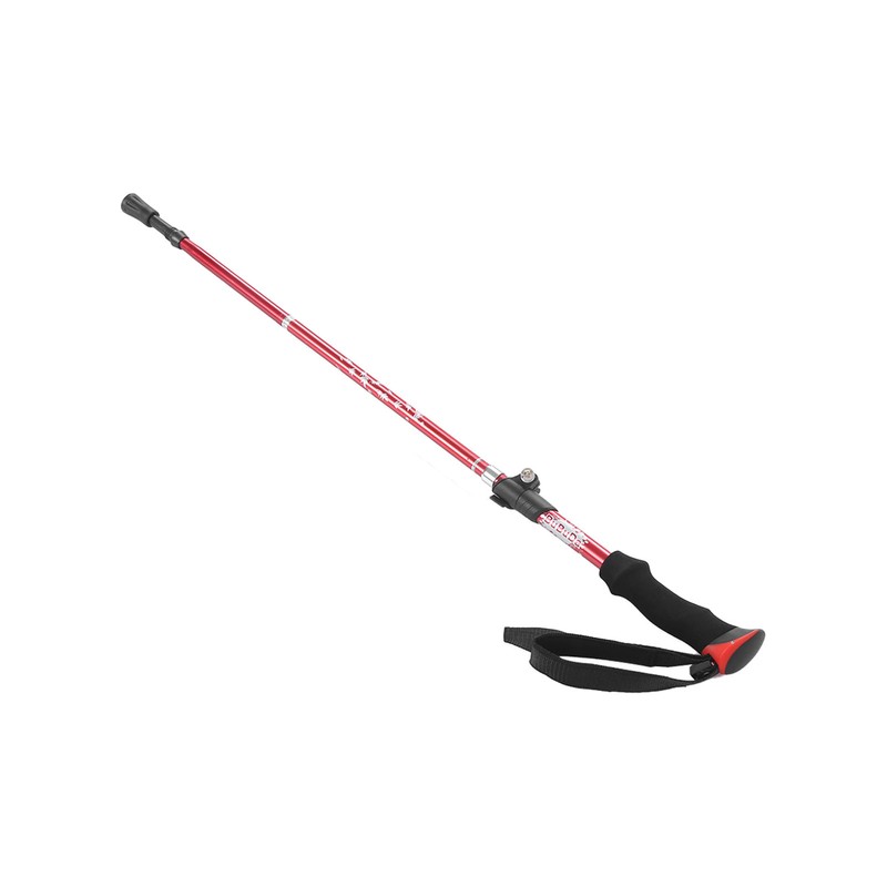 Aluminium Alloy Trekking Poles 5 Sections Collapsible Hiking Walking Climbing