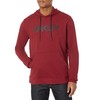 Oakley Men's B1B Pullover Hoodie 2.0, Black/Iron Red, Small