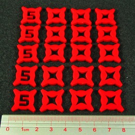 LITKO SW: Assault, Damage Token Set, Red (20)