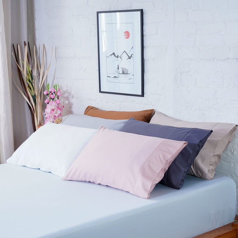Sheet Story Bamboo Pillow Cases 2 Pack 50x75cm Size -