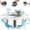 Sink Drain Strainer - Sink Stopper Drain, 3 in 1